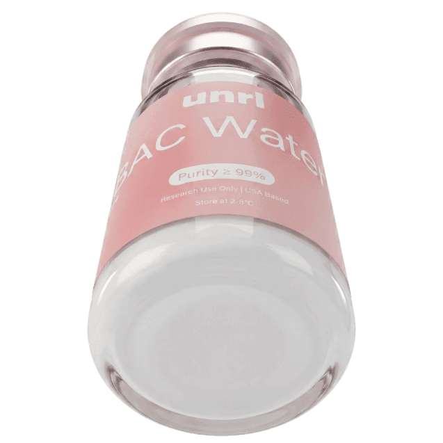 BAC Water research vial